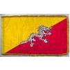 Bhutan Flag Frg w/pole hem, 3x5', Nylon