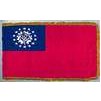 Myanmar Flag Frg w/pole hem, 4x6', Nylon