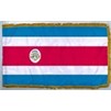 Costa Rica Flag Frg w/pole hem, 4x6', Nylon