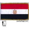 Egypt Flag Frg w/pole hem, 3x5', Nylon