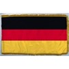 Germany Flag Frg w/pole hem, 4x6', Nylon
