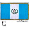 Guatemala Flag w/Seal Frg w/pole hem, 3x5', Nyl