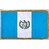 Guatemala Flag w/Seal Frg w/pole hem, 4x6', Nyl