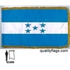 Honduras Flag Frg w/pole hem, 3x5', Nylon