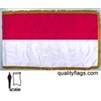 Indonesia Flag Frg w/pole hem, 3x5', Nylon