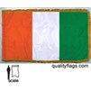 Cote D'Ivoire Flag Frg w/pole hem, 3x5', Nylon