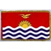 Kiribati Flag Frg w/pole hem, 4x6', Nylon