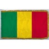 Mali Flag Frg w/pole hem, 4x6', Nylon
