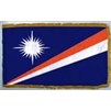 Marshall Islands Flag Frg w/pole hem, 4x6', Nyl