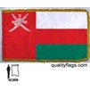 Oman Flag Frg w/pole hem, 3x5', Nylon