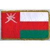 Oman Flag Frg w/pole hem, 4x6', Nylon