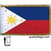Philippines Flag Frg w/pole hem, 3x5', Nylon