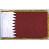 Qatar Flag Frg w/pole hem, 4x6', Nylon