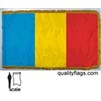 Romania Flag Frg w/pole hem, 3x5', Nylon