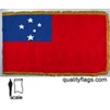 Western Samoa Flag Frg w/pole hem, 3x5', Nylon