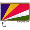 Seychelles Flag Frg w/pole hem, 3x5', Nylon