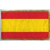 Spain Flag Frg w/pole hem, 4x6', Nylon