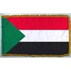 Sudan Flag Frg w/pole hem, 4x6', Nylon