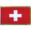 Switzerland Flag Frg w/pole hem, 4x6', Nylon