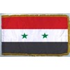 Syria Flag Frg w/pole hem, 4x6', Nylon