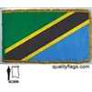 Tanzania Flag Frg w/pole hem, 3x5', Nylon