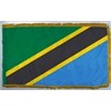 Tanzania Flag Frg w/pole hem, 4x6', Nylon