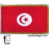Tunisia Flag Frg w/pole hem, 3x5', Nylon