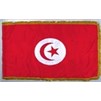 Tunisia Flag Frg w/pole hem, 4x6', Nylon