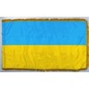 Ukraine Flag Frg w/pole hem, 4x6', Nylon