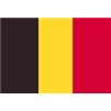 Belgium Flag w/pole hem, 4x6', Nylon