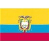 Ecuador Flag w/Seal w/pole hem, 4x6', Nylon