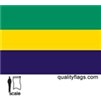 Gabon Flag w/pole hem, 3x5', Nylon