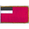 Georgia Republic Flag Frg w/pole hem, 4x6', Nyl