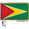 Guyana Flag Frg w/pole hem, 3x5', Nylon