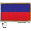 Haiti Flag Frg w/pole hem, 3x5', Nylon