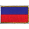 Haiti Flag Frg w/pole hem, 4x6', Nylon