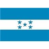 Honduras Flag w/pole hem, 3x5', Nylon