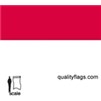Indonesia Flag w/pole hem, 3x5', Nylon