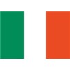 Ireland Flag w/pole hem, 4x6', Nylon