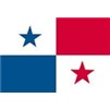 Panama Flag w/pole hem, 4x6', Nylon