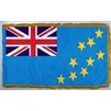 Tuvalu Flag Frg w/pole hem, 4x6', Nylon