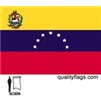 Venezuela Flag w/Seal w/pole hem, 3x5', Nylon