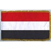 Yemen Flag Frg w/pole hem, 4x6', Nylon