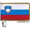 Slovenia Flag Frg w/pole hem, 3x5', Nylon