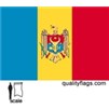 Moldova Flag w/pole hem, 3x5', Nylon
