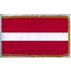 Latvia Flag Frg w/pole hem, 4x6', Nylon