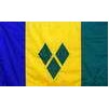 St. Vincent/Grenadines Flag, 3x5', Nylon