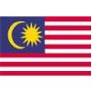Malaysia Flag w/pole hem, 4x6', Nylon