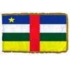 Cent African Rep Flag Frg w/pole hem, 5x8', Nyl