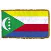 Comoros Flag Frg w/pole hem, 3x5', Nylon